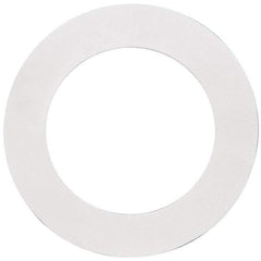 Made in USA - 4" Pipe, Flange Gasket - Gore-Tex GR, White, 1/16" Thick - Eagle Tool & Supply
