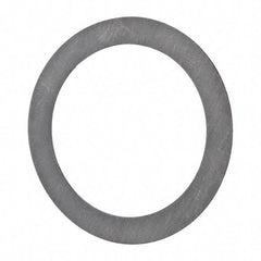 Made in USA - 6" Pipe, 6-5/8" ID x 8-3/4" OD Flange Gasket - Carbon Fiber, Black, 1/16" Thick - Eagle Tool & Supply