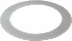 Made in USA - 8" Pipe, 8" ID x 11" OD Flange Gasket - PTFE, White, 3/32" Thick - Eagle Tool & Supply