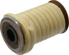 Made in USA - 3/8" x 22' Spool Length, PTFE/Aramid Composite Compression Packing - Eagle Tool & Supply