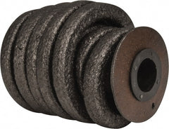 Made in USA - 5/8" x 4.7' Spool Length, Graphite Impregnated Aramid Compression Packing - Eagle Tool & Supply