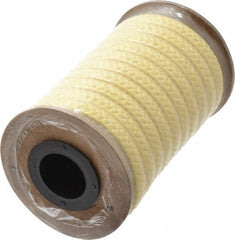 Made in USA - 3/8" x 10-1/2' Spool Length, TFE/Aramid Compression Packing - Eagle Tool & Supply