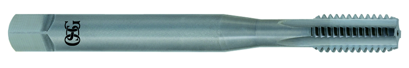 7/16-14 Dia. - 2B - 4 FL - Carbide - Bright - Bottoming - Straight Flute Tap - Eagle Tool & Supply