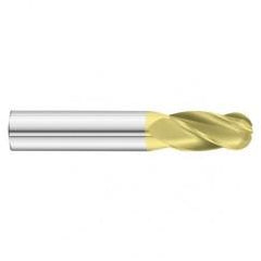 31/64 x 1 x 3 4 Flute Ball Nose  End Mill- Series 3200SD - Eagle Tool & Supply