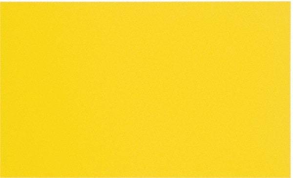 Made in USA - 1 Piece, 20" Wide x 20" Long Plastic Shim Stock Sheet - Yellow, ±10% Tolerance - Eagle Tool & Supply