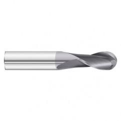 9mm x 22mm x 64mm 2 Flute Ball Nose  End Mill- Series 3215SD - Eagle Tool & Supply