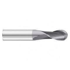 7mm x 22mm x 64mm 2 Flute Ball Nose  End Mill- Series 3215SD - Eagle Tool & Supply