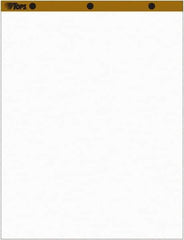 TOPS - Easel Pads, Unruled, 27 x 34, White, 50 Sheets, 2 Pads/Pack, Easel Pads - Use with Whiteboards, Chalkboards, Walls, Easel St&s - Eagle Tool & Supply