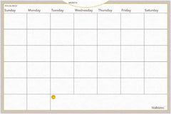 AT-A-GLANCE - 36 Sheet, 36 x 24", Monthly Planning Surface - Gray, White & Orange - Eagle Tool & Supply