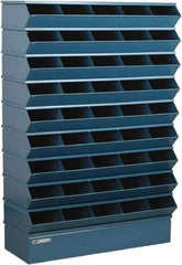 Stackbin - 9 Bin, Shelving Unit with Openings & Base - 37" Wide x 54" High - Eagle Tool & Supply