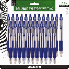 Zebra - Conical Ball Point Pen - Blue - Eagle Tool & Supply