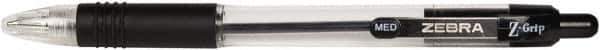 Zebra - Conical Ball Point Pen - Black - Eagle Tool & Supply