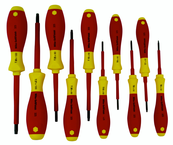Insulated Torx® Screwdriver Set T6 - T30. 10 Pieces - Eagle Tool & Supply