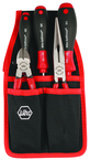 Soft Grip Belt Pack Pouch Set With Slotted & Philips Drivers Diagonal Cutters & Long Nose Pliers. 5 Pc. Set - Eagle Tool & Supply
