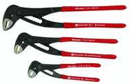 3 Pc. Set Soft Grip Adjustable Pliers Box Type - Eagle Tool & Supply