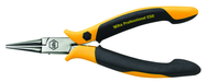 Short Round Nose Pliers; Smooth Jaws ESD Safe Precision - Eagle Tool & Supply