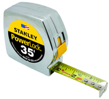 STANLEY® PowerLock® Classic Tape Measure 1" x 35' - Eagle Tool & Supply