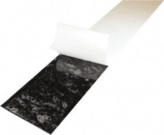 Value Collection - 3/8" Thick x 6" Wide x 36" Long, Adhesive Backed EPDM Rubber Strip - Stock Length, 60 Shore A Durometer, 1,000 psi Tensile Strength, -40 to 225°F, Black - Eagle Tool & Supply