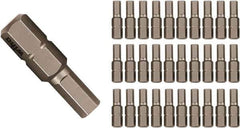 Wiha - 9/64" Hex Screwdriver Bit - 1/4" Drive, 25mm OAL - Eagle Tool & Supply