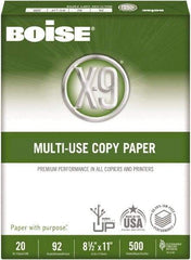 Boise - 8-1/2" x 11" White Copy Paper - Use with High-Speed Copiers, High-Speed Printers, Fax Machines, Multifunction Machines - Eagle Tool & Supply