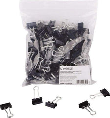 UNIVERSAL - 2" Wide Binder Clip - Black - Eagle Tool & Supply
