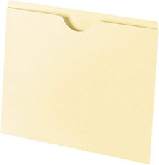 UNIVERSAL - 8-1/2 x 11", Letter Size, Manila, File Jacket - 11 Point Stock - Eagle Tool & Supply