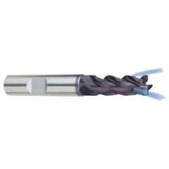 20mm Dia. - 104mm OAL - 4 FL Variable Helix Firex Carbide End Mill - Eagle Tool & Supply