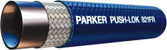 Parker - 3/8" ID x 0.63" OD CTL Push-on Air Hose - 300 Working psi, -40 to 212°F, Blue - Eagle Tool & Supply