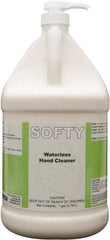 Detco - 1 Gal Bottle Waterless Cream Waterless Hand Cleaner - White, Banana Scent - Eagle Tool & Supply