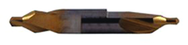 #14 x 2-1/8 OAL 60° HSS Combined Drill & Countersink-TiN Coated - Eagle Tool & Supply