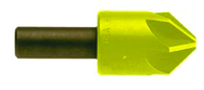 2-1/2 120° 6 Flute High Speed Steel Countersink-TiN - Eagle Tool & Supply