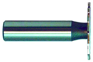 3/8" Dia. - HSS - Woodruff Slotting Shank Type Cutter - Eagle Tool & Supply
