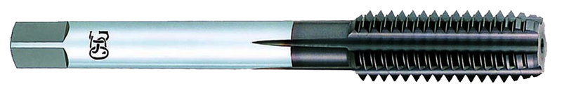 M12 x 1.25 Dia. - OH4 - 5 FL - Carbide - TiCN - Modified Bottoming - Straight Flute Tap - Eagle Tool & Supply