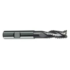 3mm Dia. - 57mm OAL - 3 FL Variable Helix Bright Carbide End Mill - Eagle Tool & Supply