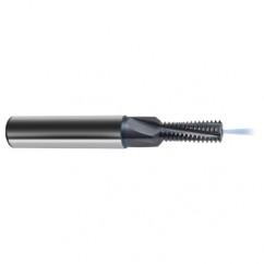 3/8-16 4FL Carbide Thread Mill-Coolant Thru-TiCN - Eagle Tool & Supply