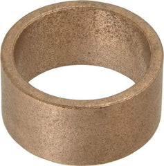 Boston Gear - 1-1/4" Inside x 1-1/2" Outside Diam, Oil Impregnated Bronze SAE-841 Sleeve Bearing - 3/4" OAL - Eagle Tool & Supply