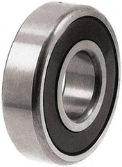 Tritan - 90mm Bore Diam, 140mm OD, Double Seal Deep Groove Radial Ball Bearing - 24mm Wide, 1 Row, Round Bore, 11,200 Lb Static Capacity, 13,100 Lb Dynamic Capacity - Eagle Tool & Supply