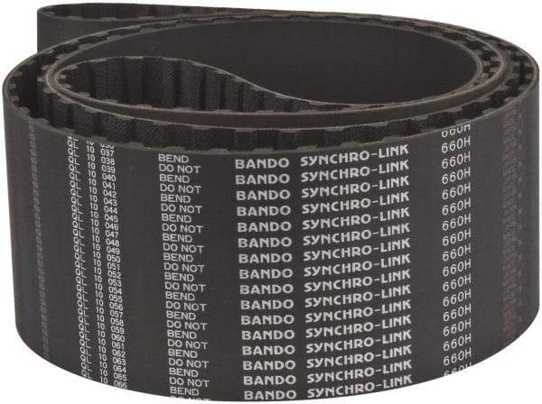 Value Collection - Section H, Timing Belt - Neoprene Rubber, Series H, No. 660H300 - Eagle Tool & Supply