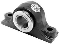 Browning - 1-1/2" ID, 7-7/8" OALType E Nonexpansion Pillow Block - 2-1/8" Base-to-Ctr Ht, Cast Iron - Eagle Tool & Supply