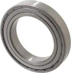 Tritan - 75mm Bore Diam, 115mm OD, Double Shield Deep Groove Radial Ball Bearing - 20mm Wide, 1 Row, Round Bore, 7,550 Lb Static Capacity, 8,890 Lb Dynamic Capacity - Eagle Tool & Supply