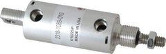 ARO/Ingersoll-Rand - 1" Stroke x 1-1/8" Bore Double Acting Air Cylinder - 1/8 Port, 3/8-16 Rod Thread - Eagle Tool & Supply
