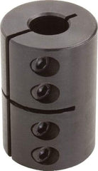 Climax Metal Products - 1-1/8" Inside x 2-1/8" Outside Diam, Rigid Coupling without Keyway - 3-1/4" Long - Eagle Tool & Supply