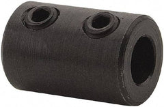 Climax Metal Products - 1-1/4" Inside x 2-1/4" Outside Diam, Stainless Steel Set Screw Rigid Coupling - 4" Long - Eagle Tool & Supply