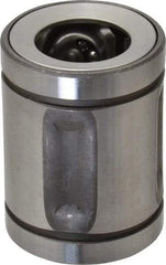 Thomson Industries - 5/8" ID, 150 Lb Dynamic Load Capacity, Closed Linear Bearing - 1-1/8" OD - Eagle Tool & Supply