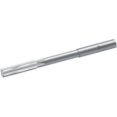 Walter-Titex - 7mm Solid Carbide 6 Flute Chucking Reamer - Straight Flute, 8mm Straight Shank, 31mm Flute Length, 109mm OAL - Eagle Tool & Supply