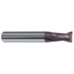 14mm Dia. x 75mm Overall Length 2-Flute Square End Solid Carbide SE End Mill-Round Shank-Center Cut-Firex - Eagle Tool & Supply