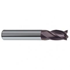 12mm Dia. x 73mm Overall Length 4-Flute Square End Solid Carbide SE End Mill-Round Shank-Center Cut-Firex - Eagle Tool & Supply