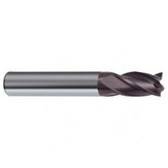 12mm Dia. x 73mm Overall Length 4-Flute Square End Solid Carbide SE End Mill-Round Shank-Center Cut-Firex - Eagle Tool & Supply