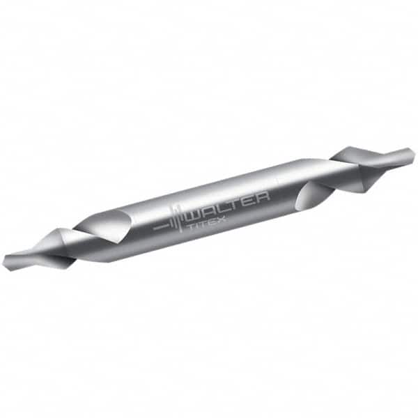 Walter-Titex - #4 Plain Cut 60° Incl Angle High Speed Steel Combo Drill & Countersink - Eagle Tool & Supply