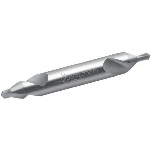 Walter-Titex - #6 Plain Cut 60° Incl Angle High Speed Steel Combo Drill & Countersink - Eagle Tool & Supply